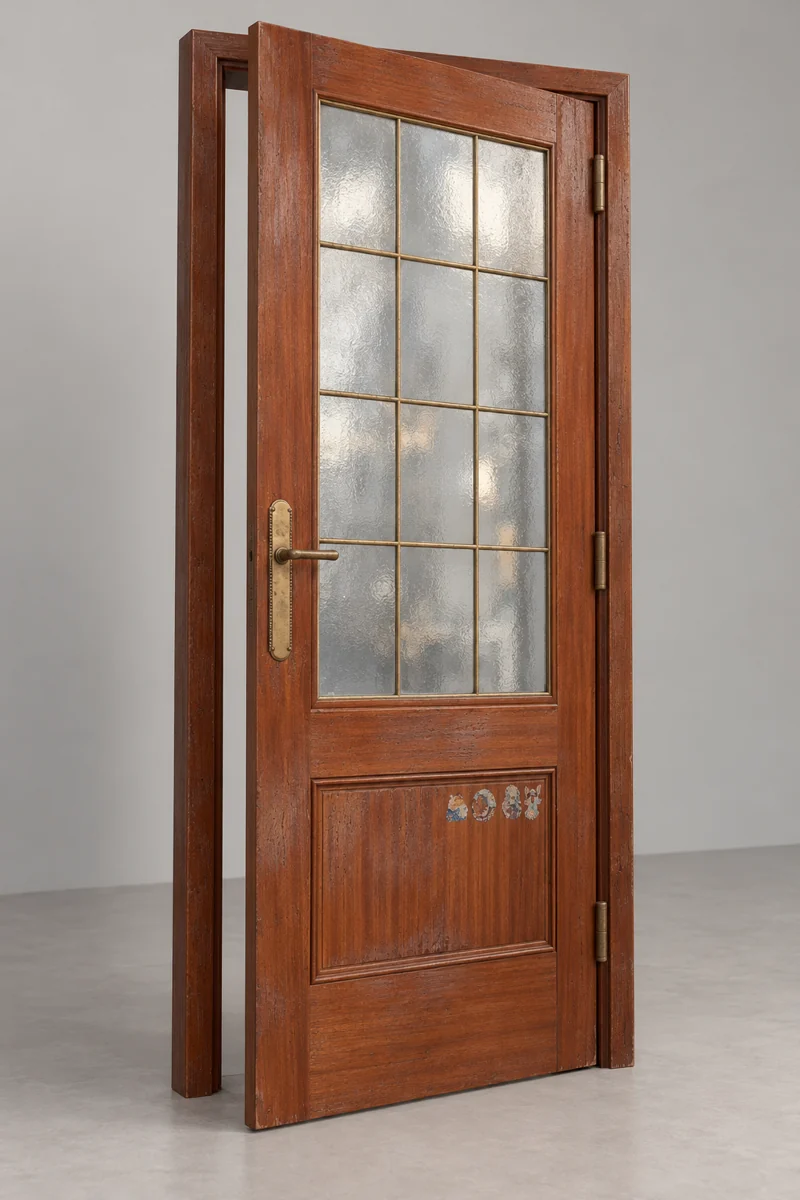 Puerta: vista de presentación de la reconstrucción 3D
