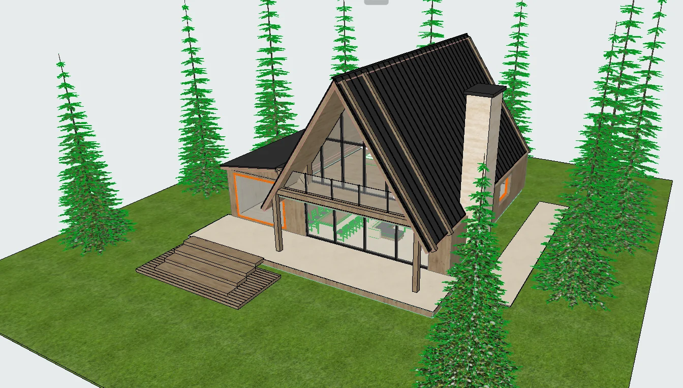 Modelo BIM: vista exterior